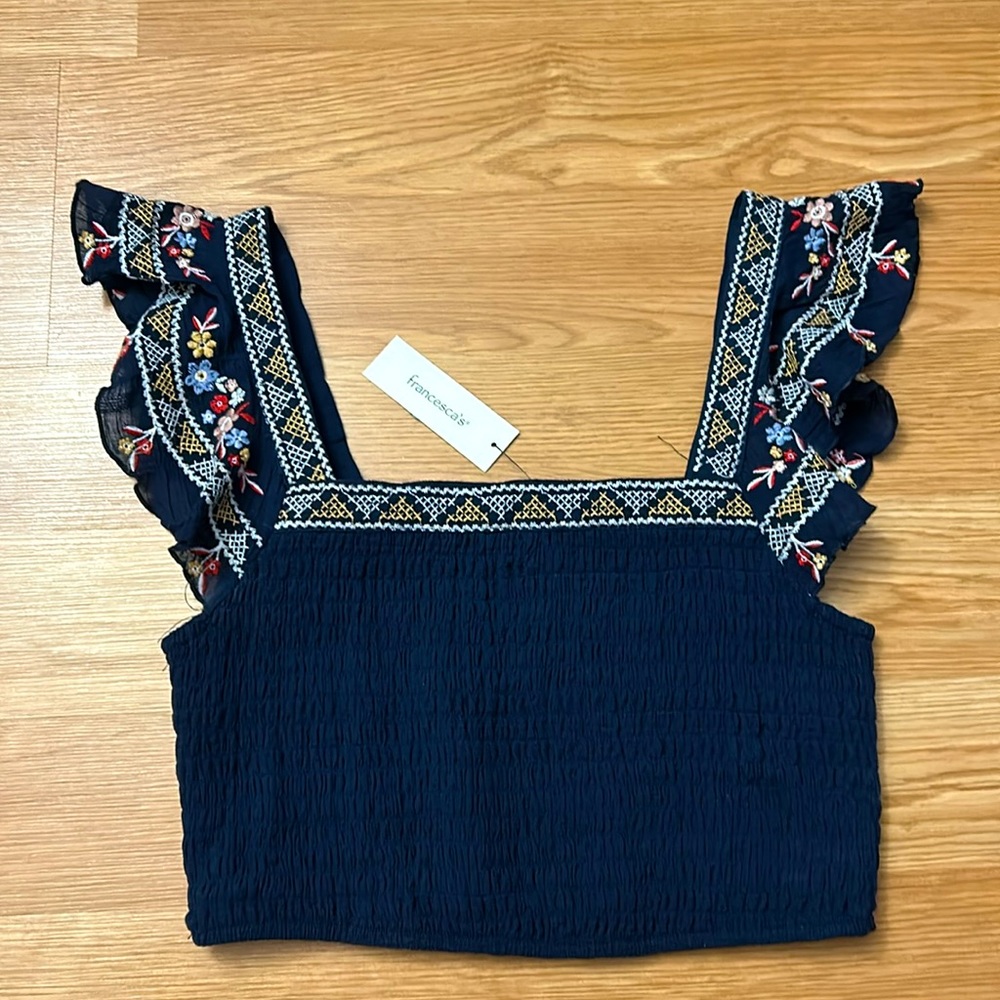 Francesca’s Crop Top NWT